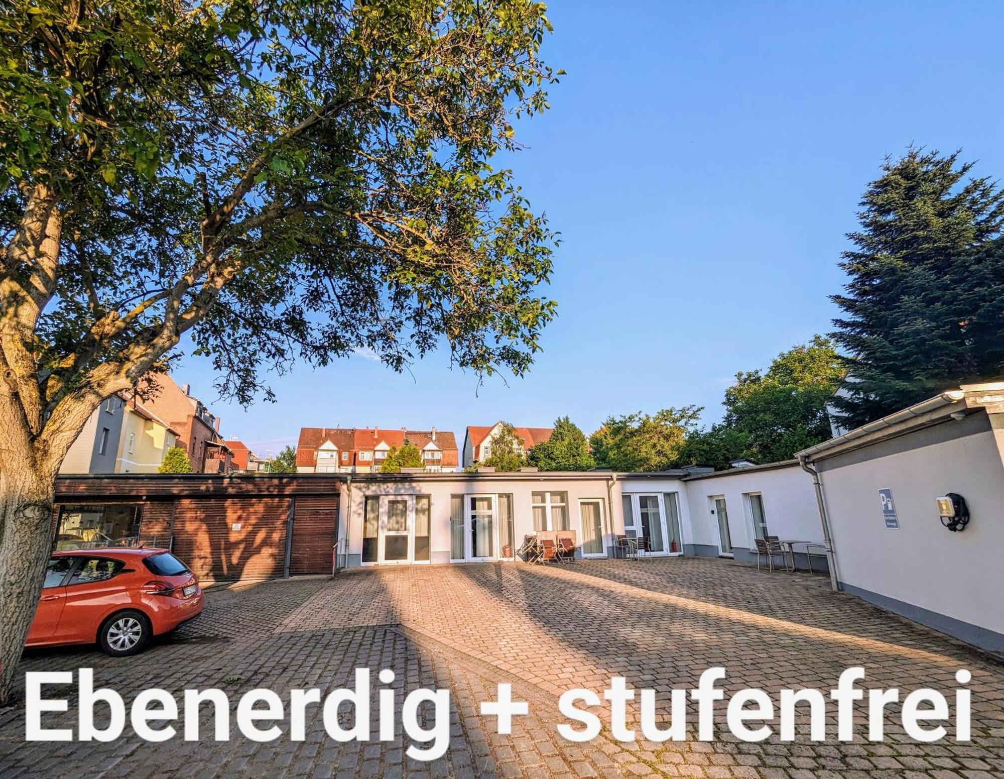 Fewo Urban Gotha-Apartment Friedenstein- Am Schlosspark- Parken An Der Der Tuer- Barrierefrei, 900 Meter Zum Bahnhof - Wallbox エクステリア 写真