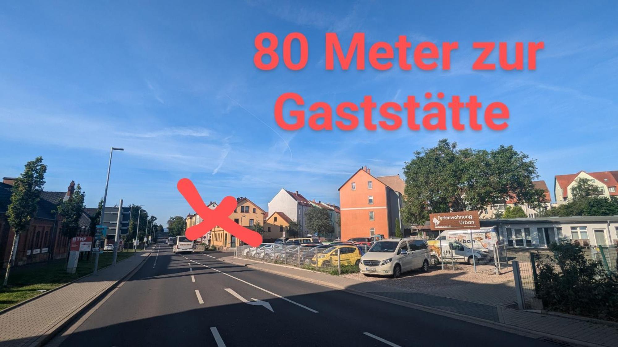 Fewo Urban Gotha-Apartment Friedenstein- Am Schlosspark- Parken An Der Der Tuer- Barrierefrei, 900 Meter Zum Bahnhof - Wallbox エクステリア 写真